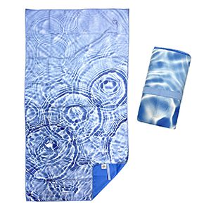 42-2940 SMALL SUEDE PRINTED BEACH TOWEL χονδρική, Summer Items χονδρική