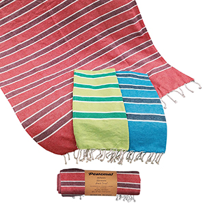 42-2947 PESTEMAL BEACH TOWEL WITH COLORED STRIPES χονδρική, Summer Items χονδρική