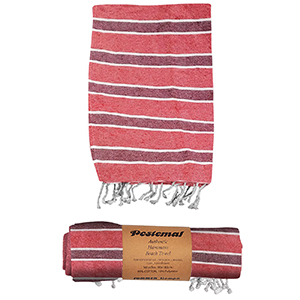 42-2947 PESTEMAL BEACH TOWEL WITH COLORED STRIPES χονδρική, Summer Items χονδρική