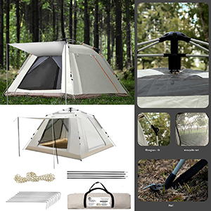 42-2957 AUTOMATIC TENT FOR 3-4 PEOPLE χονδρική, Summer Items χονδρική