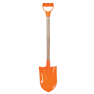 42-3006 LARGE BEACH SHOVEL WITH WOODEN HANDLE χονδρική, Summer Items χονδρική