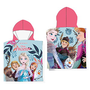 42-3020 FROZEN SMALL PONCHO BEACH TOWEL χονδρική, Summer Items χονδρική