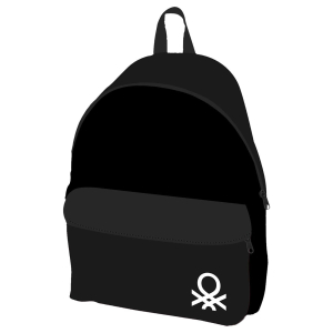 50-2480 BLACK UNITED COLORS OF BENETTON BACKPACK χονδρική, School Items χονδρική