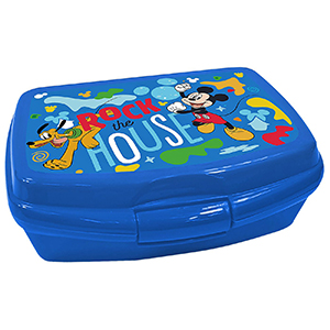 50-2492 MICKEY PLASTIC FOOD CONTAINER χονδρική, School Items χονδρική