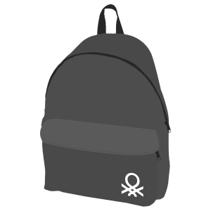 50-2963 GRAY UNITED COLORS OF BENETTON BACKPACK χονδρική, School Items χονδρική
