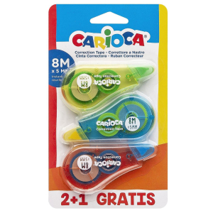 50-3004 CARIOCA MOUSE CORRECTION TAPES SET=3PCS χονδρική, School Items χονδρική