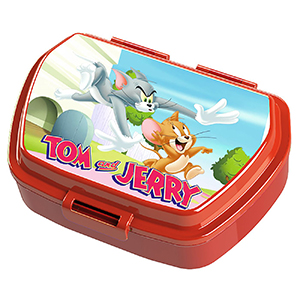 50-3299 TOM AND JERRY PLASTIC FOOD CONTAINER χονδρική, School Items χονδρική