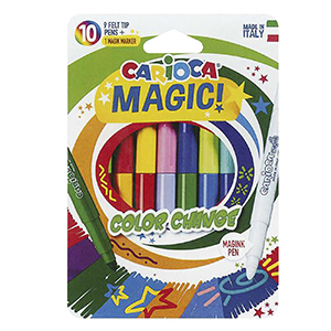 60-701 CARIOCA MAGIC MARKER SET=10 COLORS χονδρική, School Items χονδρική