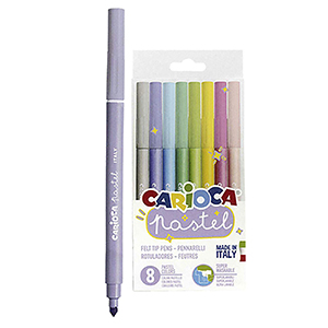 60-747 ΜΑΡΚΑΔΟΡΟΙ CARIOCA PASTEL 8 ΧΡΩΜΑΤΩΝ χονδρική, Σχολικά χονδρική