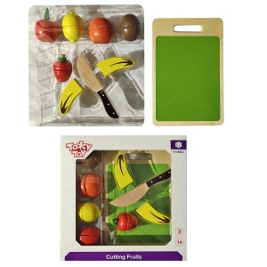 69-1696 FRUIT WOODEN COOKING SET χονδρική, Toys χονδρική