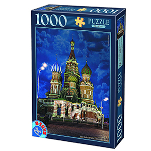 69-1831 SAINT BASIL'S CATHEDRAL MOSCOW 1000 PIECE PUZZLE χονδρική, Toys χονδρική