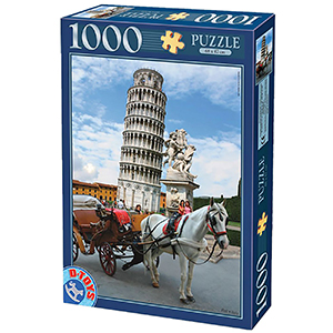 69-1834 PUZZLE 1000 PIECE TOWER OF PISA χονδρική, Toys χονδρική