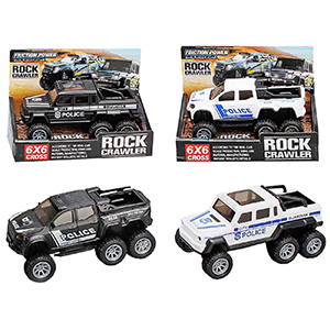 70-2285 PICK UP POLICE 6x6 FRICTION χονδρική, Toys χονδρική