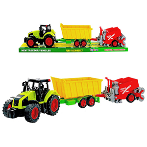 70-2314 FRICTION TRACTOR & 2 TRAILERS χονδρική, Toys χονδρική