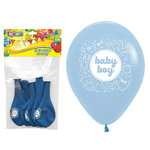 71-1245 Μπαλλόνια 12" 6τεμ it 's a boy 30cm χονδρική, Παιχνίδια χονδρική