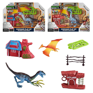 71-3366 dinosaur set,2 assorted χονδρική, Toys χονδρική