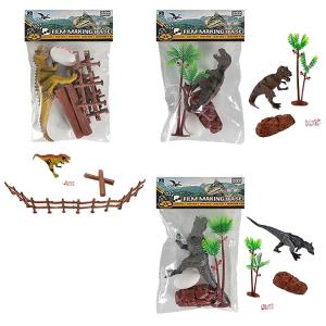 71-3369 Hollow PVC Dinosaur Set,3 assorted χονδρική, Toys χονδρική