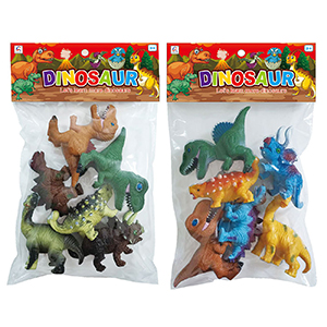 71-3434 6 DINOSAURS 8-12cm IN A BAG χονδρική, Toys χονδρική