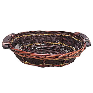 73-1005 BAMBOO BASKET 33x26cm χονδρική, Easter Items χονδρική