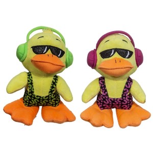 73-1230 DUCK WITH HEADPHONES LARGE χονδρική, Easter Items χονδρική