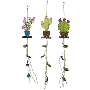 73-1590 CACTUS GARLAND WITH BELLS χονδρική, Easter Items χονδρική