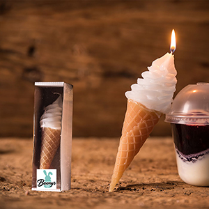 73-1653 Ice cream easter candle χονδρική, Easter Items χονδρική