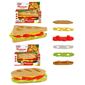 77-1169 HAMBURGER DIY ΣΕ ΚΟΥΤΙ 15x12x7cm χονδρική, Παιχνίδια χονδρική