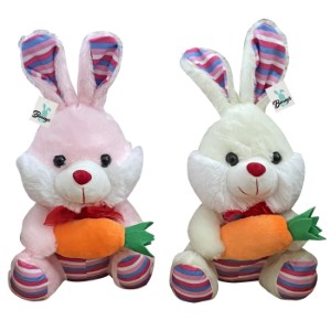 79-238 RABBIT WITH CARROT 25cm χονδρική, Easter Items χονδρική