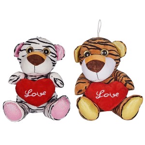 79-379 TIGER PLUSH HEART LOVE 20cm χονδρική, Valentine Items χονδρική
