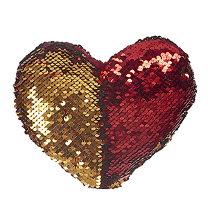 79-389 HEART RED-GOLD BIRDS MEDIUM χονδρική, Valentine Items χονδρική