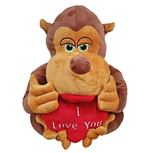 79-458 MONKEY WITH A RED HEART χονδρική, Valentine Items χονδρική