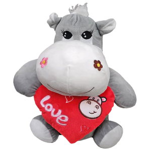 79-459 HIPPO WITH A RED HEART χονδρική, Valentine Items χονδρική