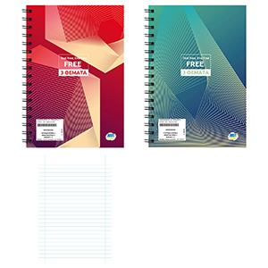 84-287 SPIRAL NOTEBOOKS OF 3 SUBJECTS FREE χονδρική, School Items χονδρική