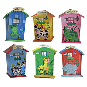 93-1576 PURCHASE WOODEN HOUSE - ANIMALS χονδρική, Gifts χονδρική