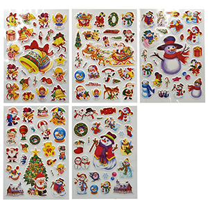 93-247 CHRISTMAS TAB STICKERS χονδρική, Christmas Items χονδρική