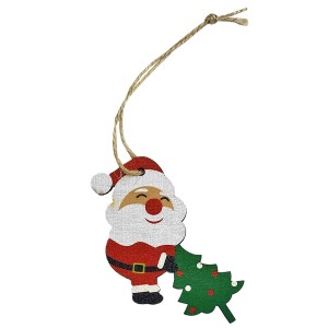 93-3156 WOODEN ORNAMENT SAINT WITH TREE χονδρική, Christmas Items χονδρική