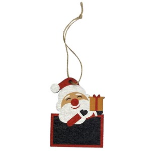 93-3157 WOODEN SAINT ORNAMENT WITH PLATE χονδρική, Christmas Items χονδρική