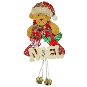 93-3178 TREE WITH NOEL BEAR WITH BELLS χονδρική, Christmas Items χονδρική