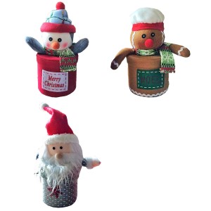 93-3218 CANDY BOX WITH XMAS FIGURE χονδρική, Christmas Items χονδρική