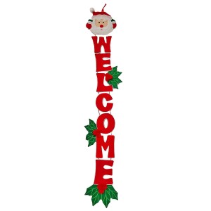 93-3236 WELCOME CHRISTMAS CANVAS DECORATIVE χονδρική, Christmas Items χονδρική