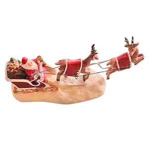 93-3271 DECORATIVE SANTA IN A SLEEP WITH REMINDERS χονδρική, Christmas Items χονδρική