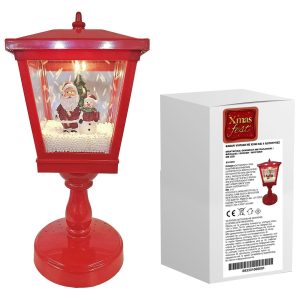 93-3310 VINTAGE LANTERN WITH SNOW AND 4 FUNCTIONS χονδρική, Christmas Items χονδρική