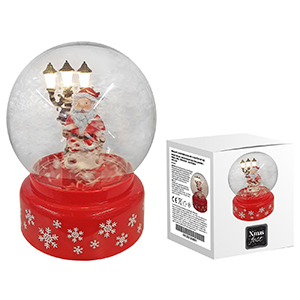 93-3312 SNOWBALL LANTERN WITH 4 FUNCTIONS χονδρική, Christmas Items χονδρική