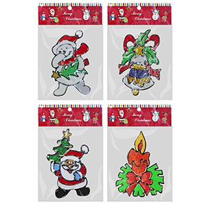 93-532 STICKERS GELLY XMAS DESIGNS χονδρική, Christmas Items χονδρική