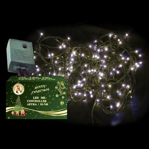93-740 100 LED ΛΕΥΚΑ ΠΡΟΓΡΑΜΜΑ 220V  χονδρική, Χριστουγεννιάτικα χονδρική