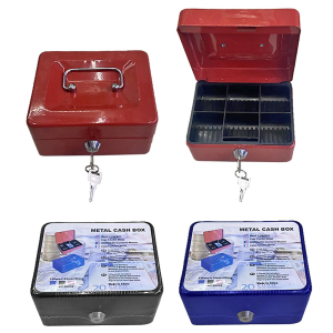 96-856 METAL CASH BOX WITH LOCK χονδρική, Novelties χονδρική